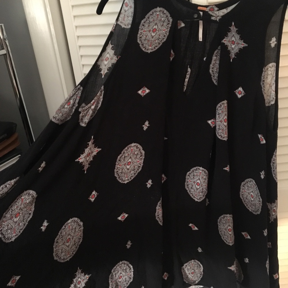 Free People Black medallion tunic/dress - Picture 2 of 4